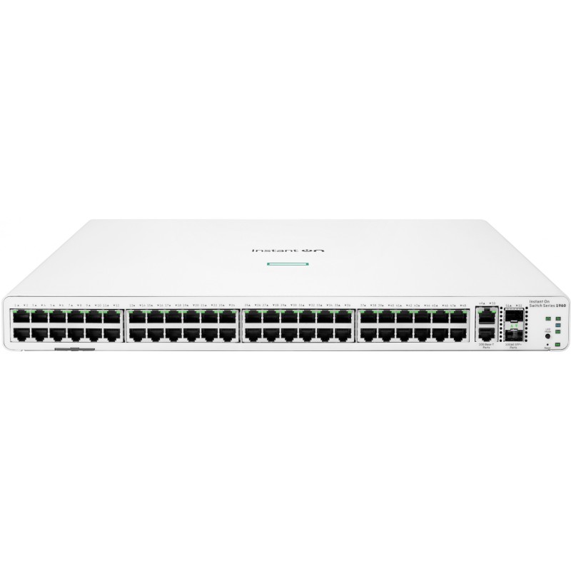 Buy HP Enterprise Aruba Instant On Switch - 1960 RM - 48G 2SFP+ 2XGT in Cyprus, Nicosia, Limassol, Larnaka, Pafos