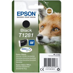 Buy Epson Ink - T1281 - Black, Up to 170 pages in Cyprus, Nicosia, Limassol, Larnaka, Pafos