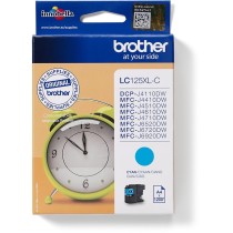 Brother Ink - LC-125XLC - Cyan up to 1,200 pages per ISO/IEC 24711 — Buy in Cyprus with Fast Delivery
