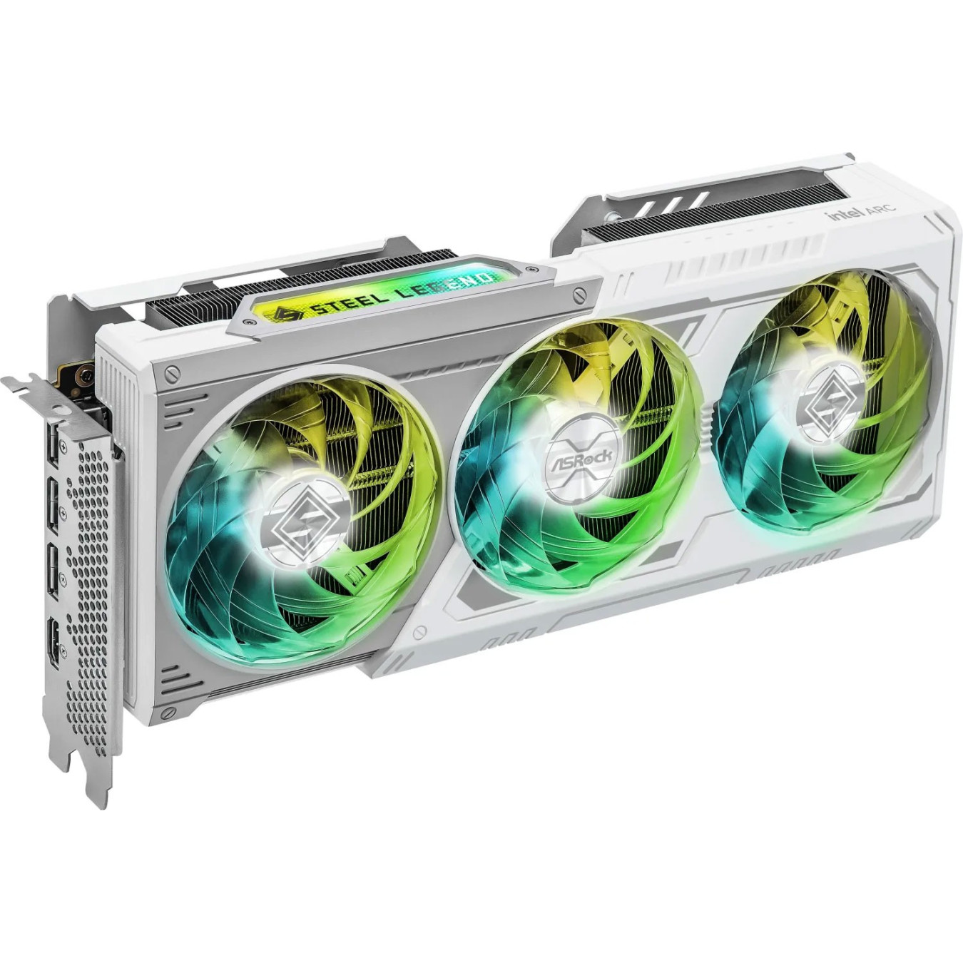 ASRock Intel Arc B580 Steel Legend OC Graphics Card – 12GB GDDR6 2800 MHz | Armenius Store
