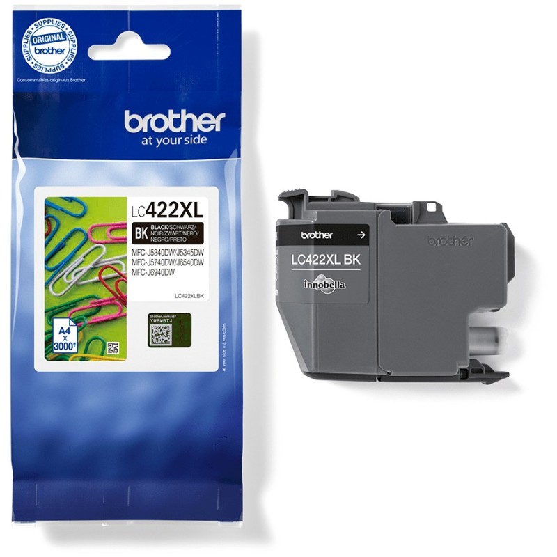 Buy Brother HY Ink Cartridge - LC422XLBK - For BH19M B Compatible with MFC-J5340... in Cyprus, Nicosia, Limassol, Larnaka, Pafos