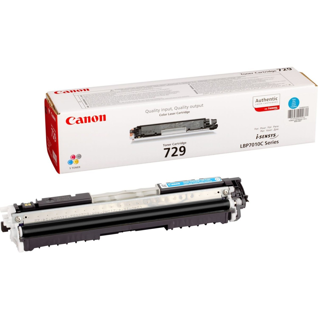 Canon Toner 729 C Cyan - 4369B002 - 729 C Cyan — Buy in Cyprus with Fast Delivery