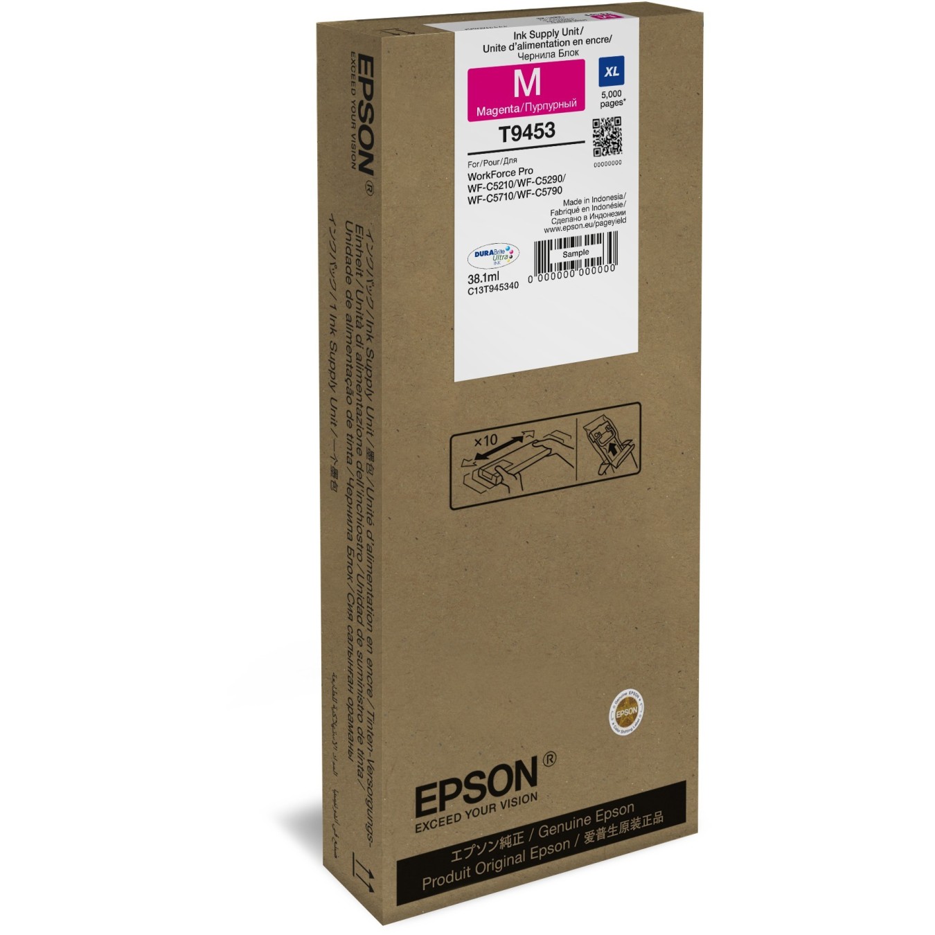 Epson Ink - C13T945340 - Magenta XL up to 5,000 pages — Buy in Cyprus with Fast Delivery