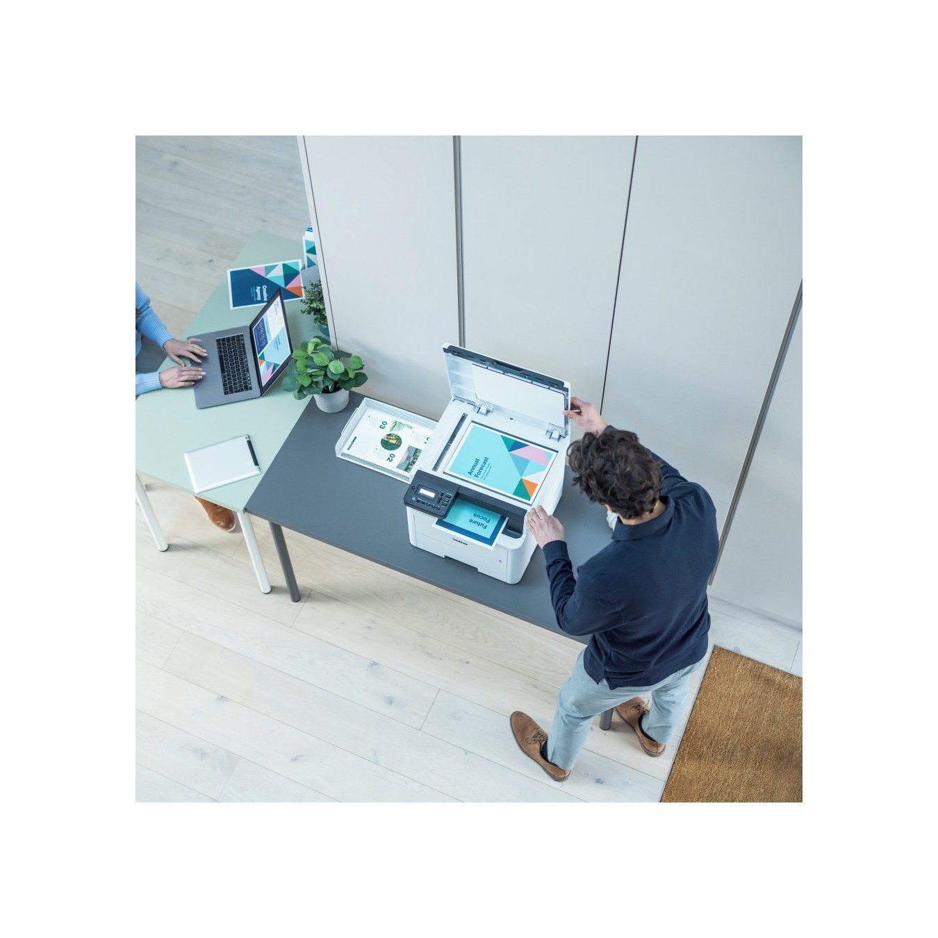 Brother Color LED Multifunction Device - DCP-L3520CDWE - 3-in-1 WLAN Duplex — Buy in Cyprus with Fast Delivery