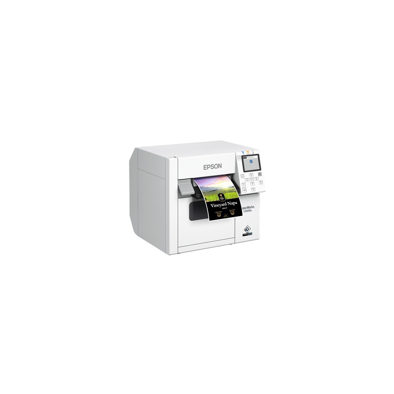 Epson Desktop-Color Label Printer - CW-C4000e - Black with glossy black ink — Buy in Cyprus with Fast Delivery