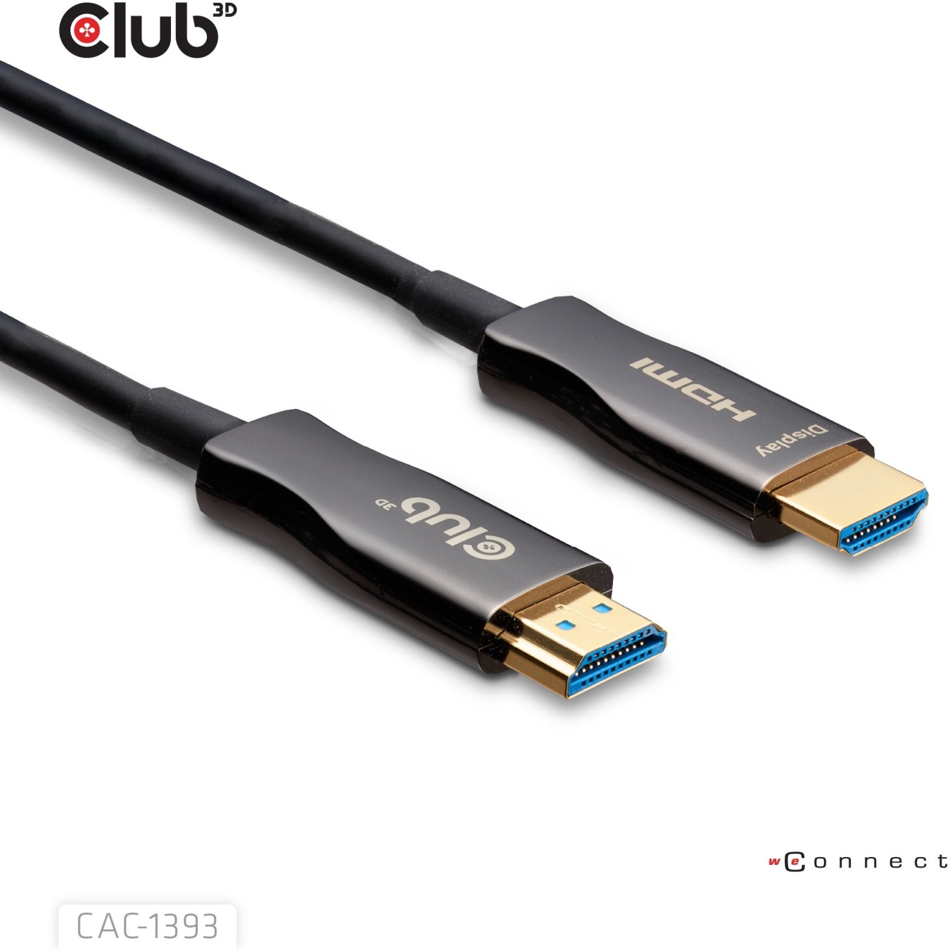 Club3D HDMI Cable A - to A 2.1 active optical 8K60Hz UHD 50 meter retail — Buy in Cyprus with Fast Delivery