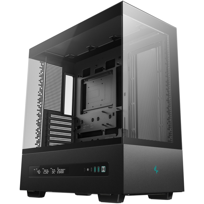 DeepCool CH690 DIGITAL Mid Tower PC Case - Black Tempered Glass ATX - R-CH690-BKDA00 (Boxed)