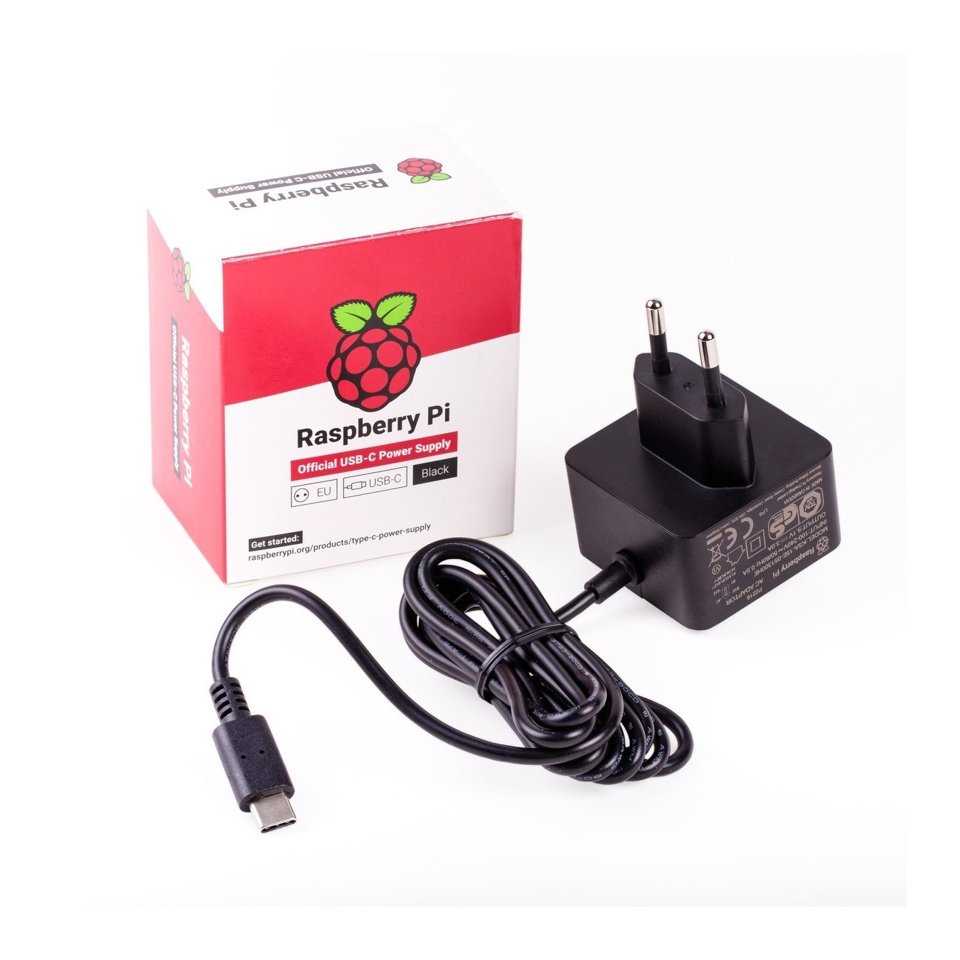 Pi 4 Accessory - Power supply 5V 3A USB-C — Buy in Cyprus with Fast Delivery