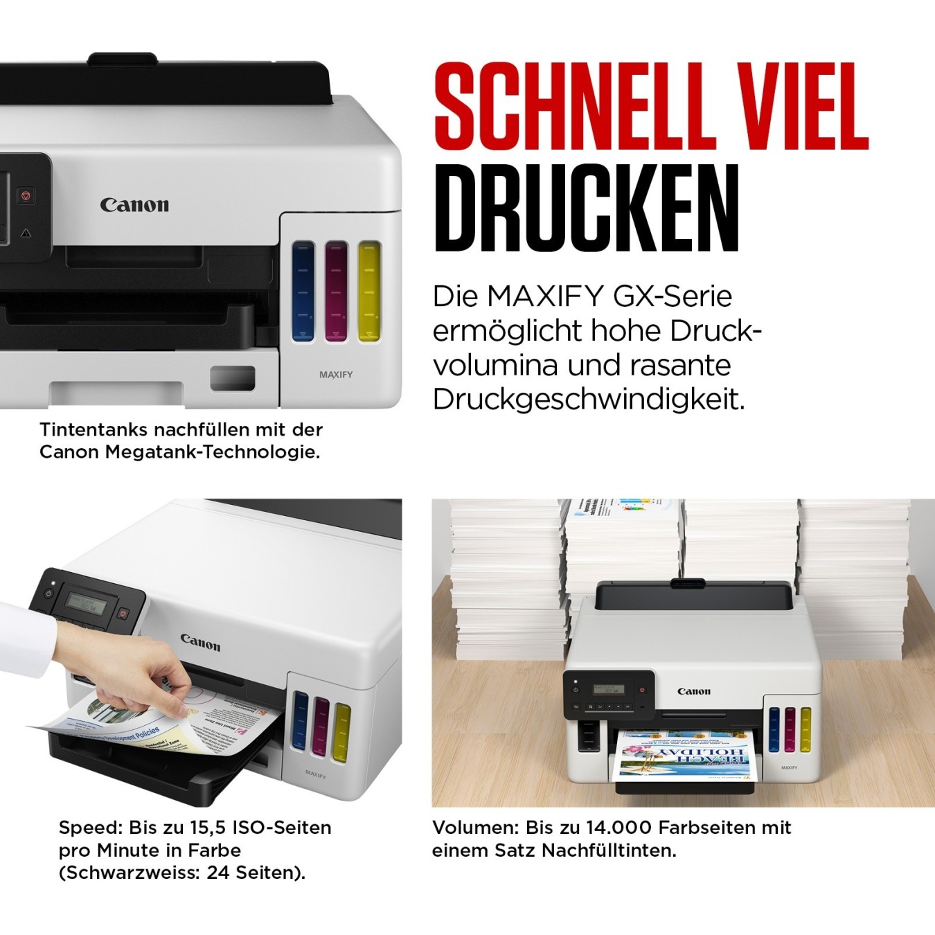 Canon MAXIFY Inkjet Multifunction System - GX3050 - 3-in-1 A4 Wi-Fi Duplex — Buy in Cyprus with Fast Delivery