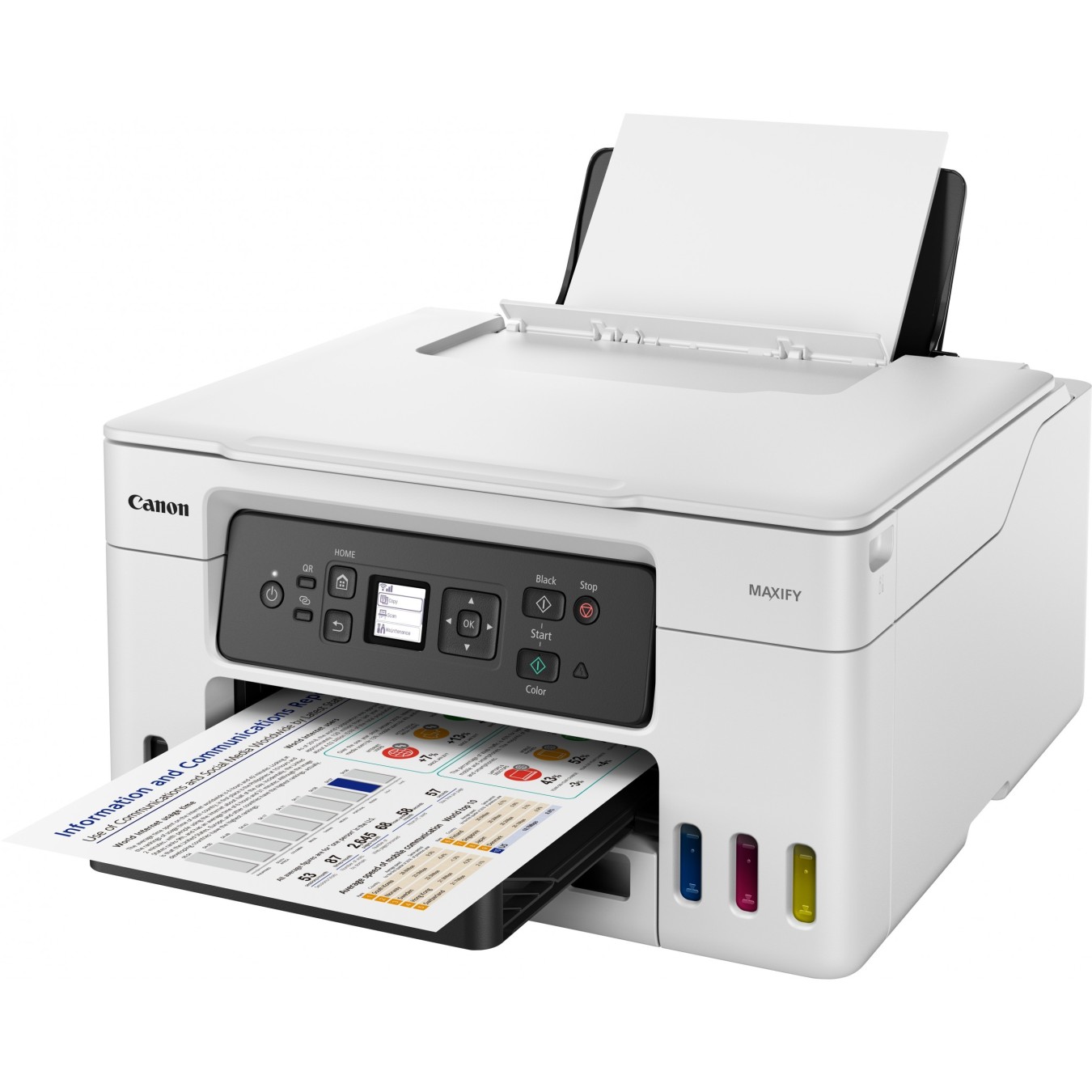 Canon MAXIFY Inkjet Multifunction System - GX3050 - 3-in-1 A4 Wi-Fi Duplex — Buy in Cyprus with Fast Delivery