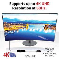 Buy Club3D DisplayPort to HDMI 2.0b HDR 4K60Hz Active Adapter in Cyprus, Nicosia, Limassol, Larnaka, Pafos
