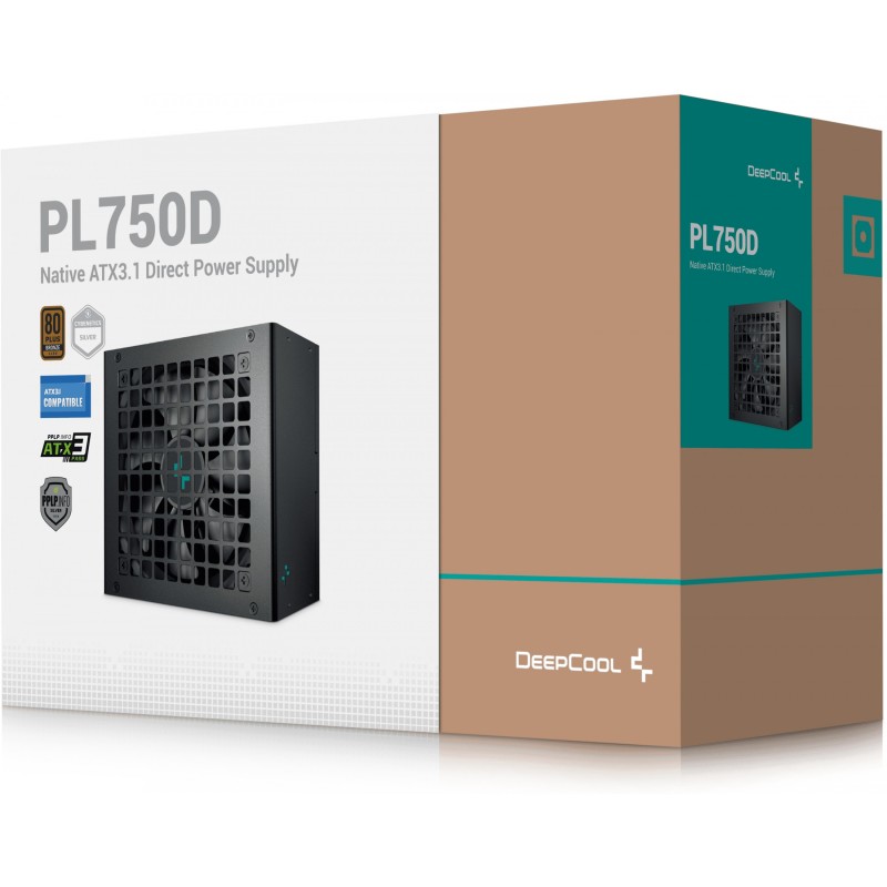 Buy DeepCool Power Supply - PL750-D - 750W in Cyprus, Nicosia, Limassol, Larnaka, Pafos