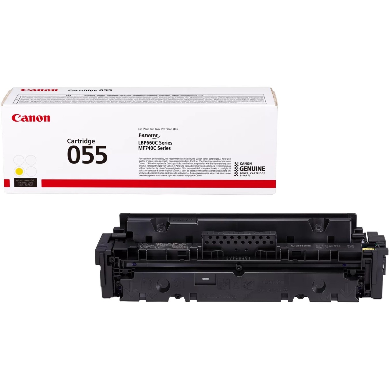 Canon Toner - 055 - Yellow up to 2,100 pages — Buy in Cyprus with Fast Delivery