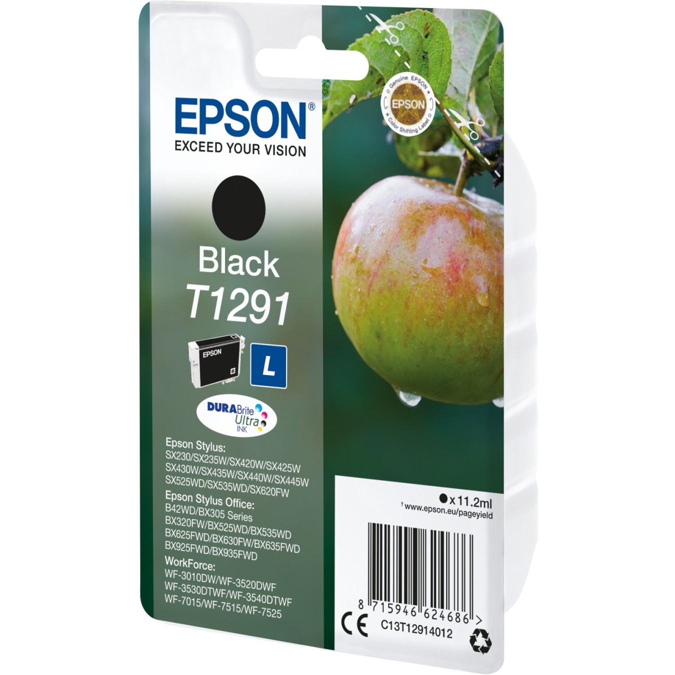 Epson Ink - T1291 - Black — Buy in Cyprus with Fast Delivery