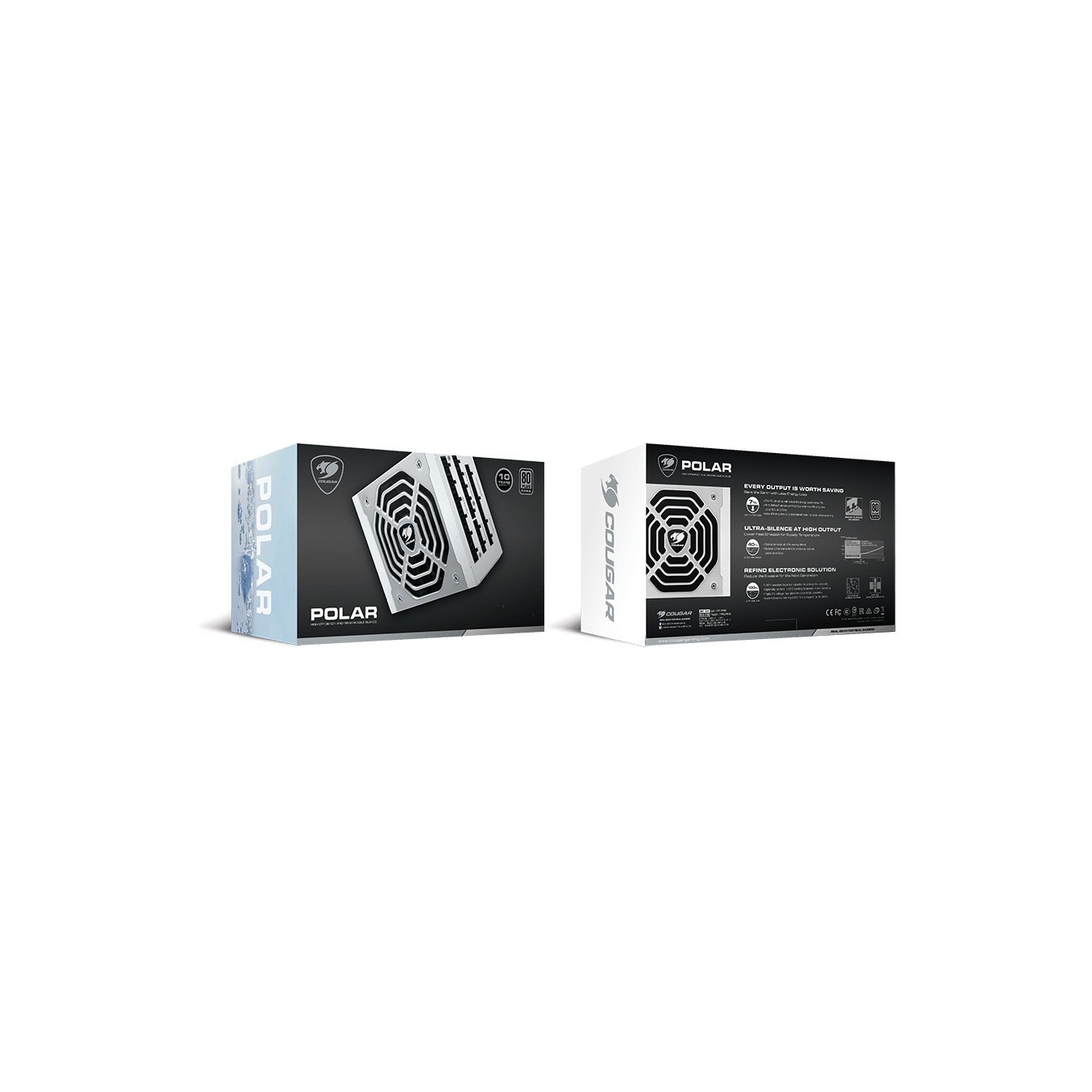 COUGAR Polar Power Supply - 1050W ATX3.1 80 Plus Platinum Modular — Buy in Cyprus with Fast Delivery