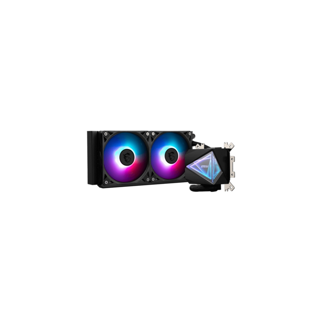 MSI MAG CORELIQUID I240 - 240mm AIO Liquid Cooler - Dual 120mm Fans, Infinite Mirror Pump — Buy in Cyprus with Fast Delivery