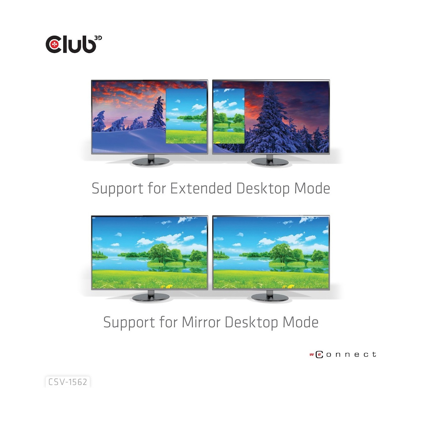 Club3D 4K ChargingDock USB-C - 6xUSB3 2xDP HDMI LAN Audio — Buy in Cyprus with Fast Delivery