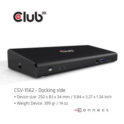 Buy Club3D 4K ChargingDock USB-C - 6xUSB3 2xDP HDMI LAN Audio in Cyprus, Nicosia, Limassol, Larnaka, Pafos