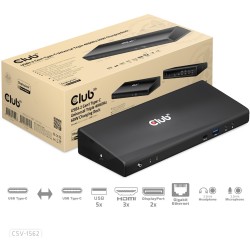 Buy Club3D 4K ChargingDock USB-C - 6xUSB3 2xDP HDMI LAN Audio in Cyprus, Nicosia, Limassol, Larnaka, Pafos