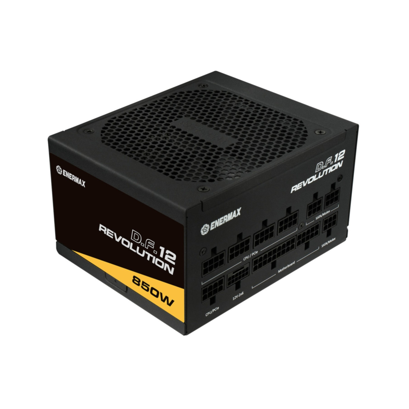Enermax Revolution D.F.12 ETV80G - 850W ATX 3.1 - Fully-Modular, 80 PLUS Gold, Black — Buy in Cyprus with Fast Delivery