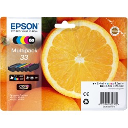 Buy Epson Ink 33 5-pack - T3337 - Black + Color in Cyprus, Nicosia, Limassol, Larnaka, Pafos