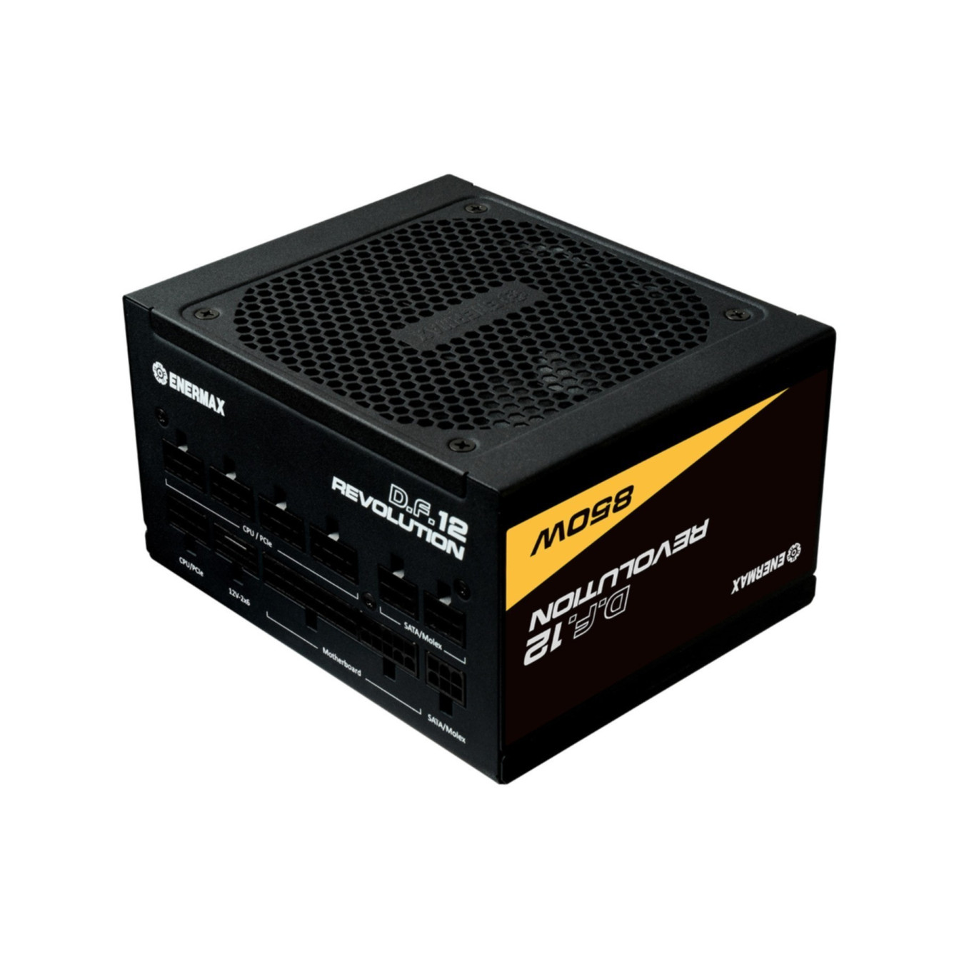 Enermax Revolution D.F.12 ETV80G - 850W ATX 3.1 - Fully-Modular, 80 PLUS Gold, Black — Buy in Cyprus with Fast Delivery