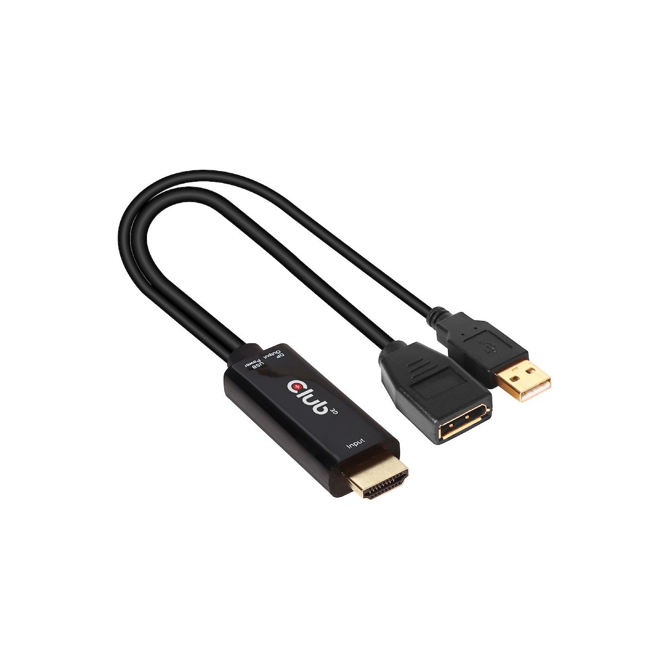 Club3D HDMI 2.0 to DP 1.2 4K60Hz HDR Active Adapter — Buy in Cyprus with Fast Delivery