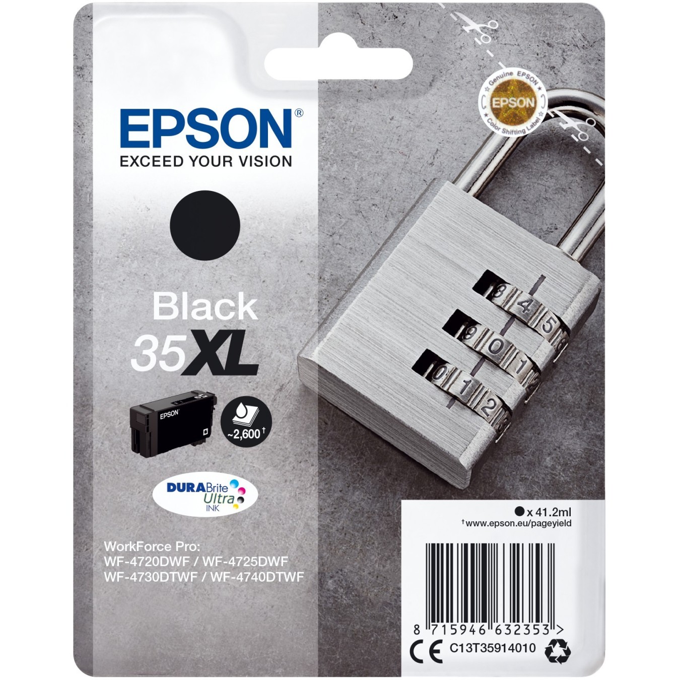 Epson - C13T35914010 - Black HC — Buy in Cyprus with Fast Delivery