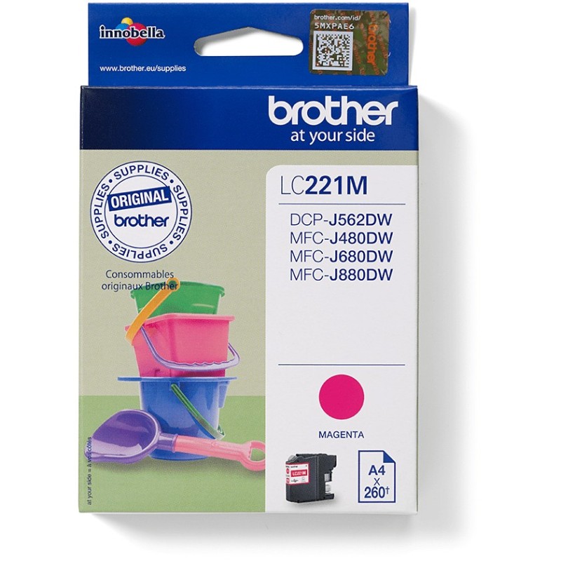 Buy Brother - LC221M - Magenta in Cyprus, Nicosia, Limassol, Larnaka, Pafos