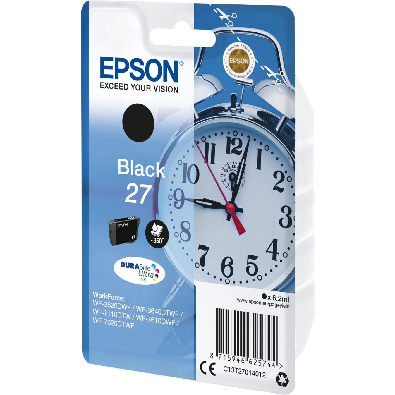 Epson 27 Blister - T2701 - Black NEW PACKAGING — Buy in Cyprus with Fast Delivery