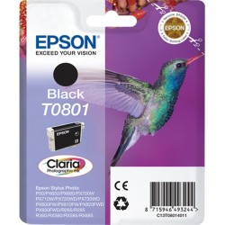 Buy Epson Ink Cartridge - T0801 - Black, Standard Capacity, 7.4ml, 330 pages, 1-... in Cyprus, Nicosia, Limassol, Larnaka, Pafos