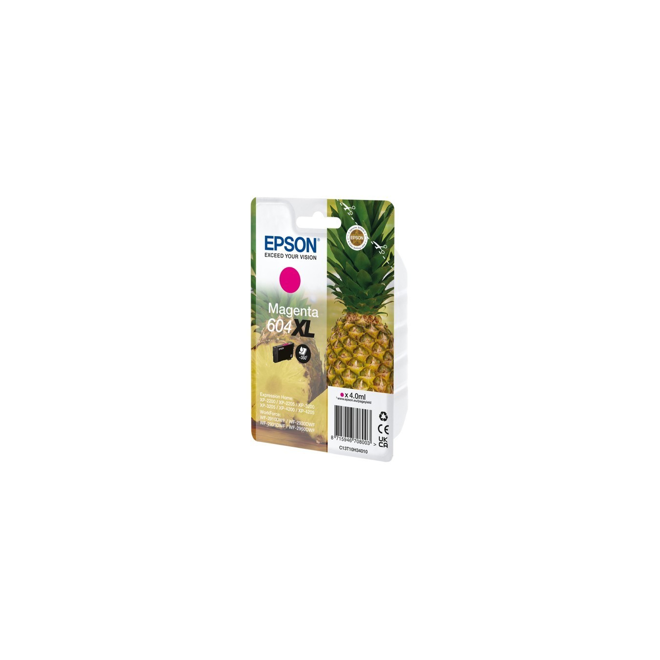 Epson Ink 604XL - C13T10H34010 - Magenta up to 350 pages — Buy in Cyprus with Fast Delivery