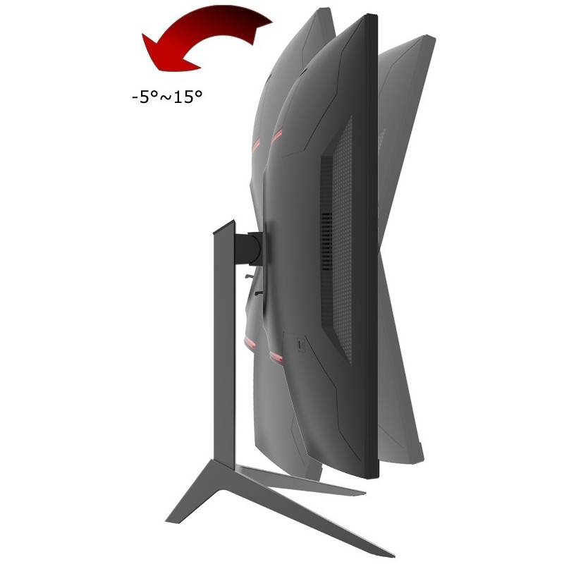 Buy LC-Power 68.6cm (27') - LC-M27-QHD-165-C - 2xDP+2xHDMI in Cyprus, Nicosia, Limassol, Larnaka, Pafos