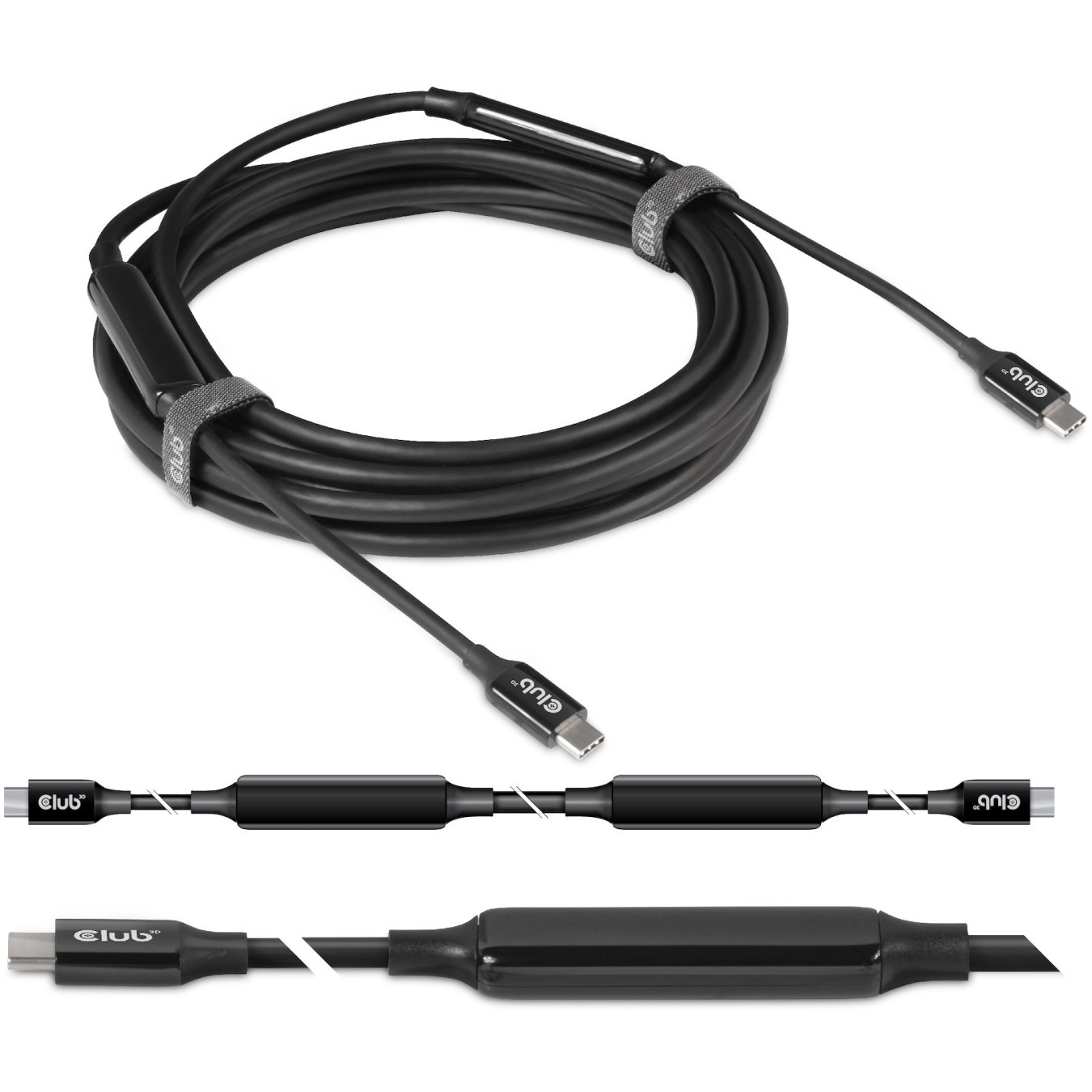 Club3D Cable - USB 3.2 Type-C 5m Active St St — Buy in Cyprus with Fast Delivery