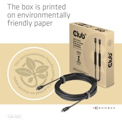 Buy Club3D Cable - USB 3.2 Type-C 5m Active St St in Cyprus, Nicosia, Limassol, Larnaka, Pafos