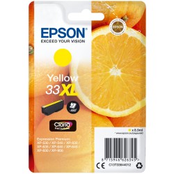 Buy Epson - 33XL - Yellow New Packaging in Cyprus, Nicosia, Limassol, Larnaka, Pafos