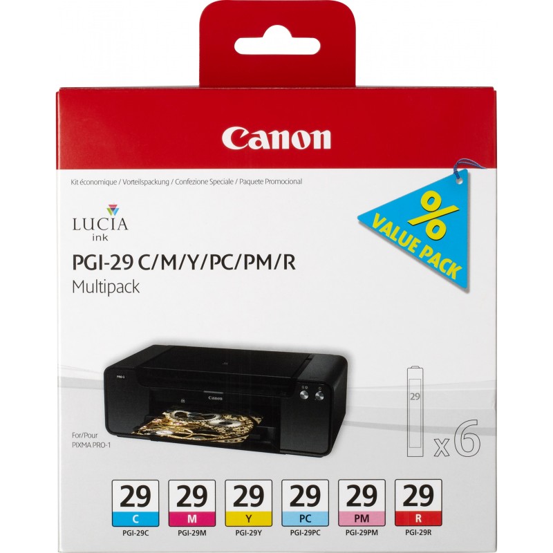 Buy Canon Multipack - PGI29 - Multipack in Cyprus, Nicosia, Limassol, Larnaka, Pafos