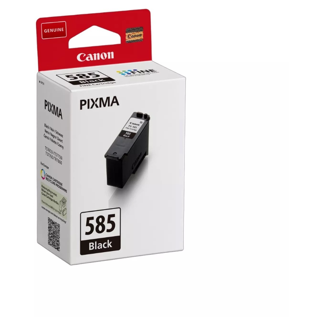Canon Ink - PG-585 - Black up to 180 pages per ISO IEC 24711 — Buy in Cyprus with Fast Delivery