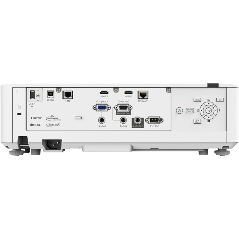 Buy Epson Laser 3-LCD 5200-Lumen 16:10 HDMI VGA USB Speaker WUXGA White - EB-L52... in Cyprus, Nicosia, Limassol, Larnaka, Pafos