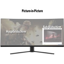 LC-Power 86.36cm (34') - LC-M34-UWQHD-165-C - VA+DP+HDMI — Buy in Cyprus with Fast Delivery