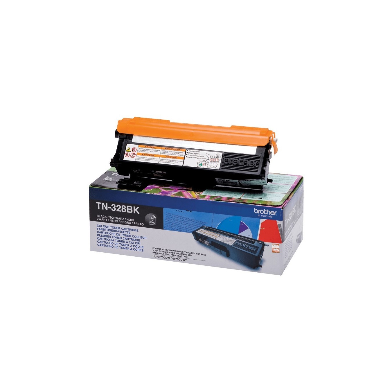 Brother - TN-328BK - Black — Buy in Cyprus with Fast Delivery