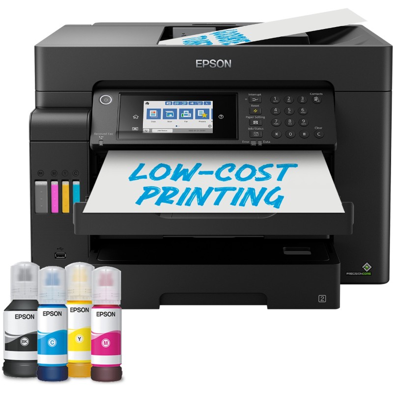 Buy EPSON EcoTank MFP Colour Inkjet - ET-16655 - ITS A3 25ppm Print 550sheets US... in Cyprus, Nicosia, Limassol, Larnaka, Pafos