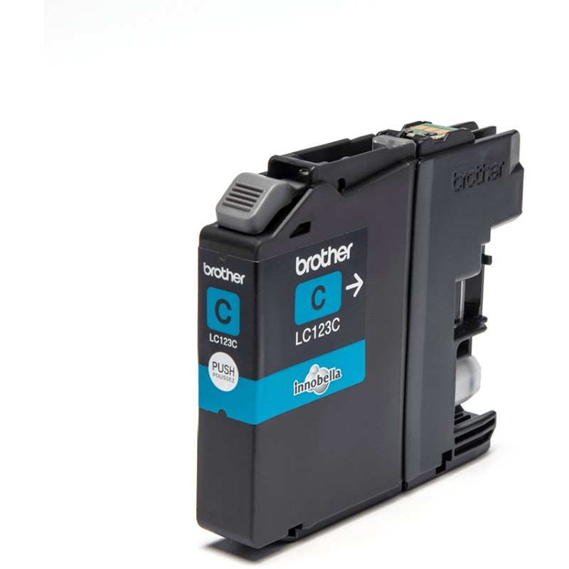 Buy Brother Ink - LC-123C - Cyan up to 600 pages per ISO/IEC 24711 in Cyprus, Nicosia, Limassol, Larnaka, Pafos