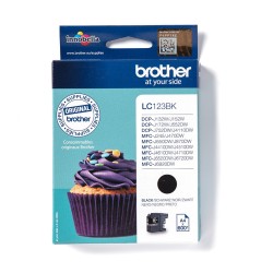 Buy Brother Ink Cartridge - LC-123BK - Black up to 600 pages per ISO IEC 24711 in Cyprus, Nicosia, Limassol, Larnaka, Pafos