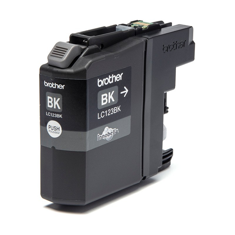 Buy Brother Ink Cartridge - LC-123BK - Black up to 600 pages per ISO IEC 24711 in Cyprus, Nicosia, Limassol, Larnaka, Pafos