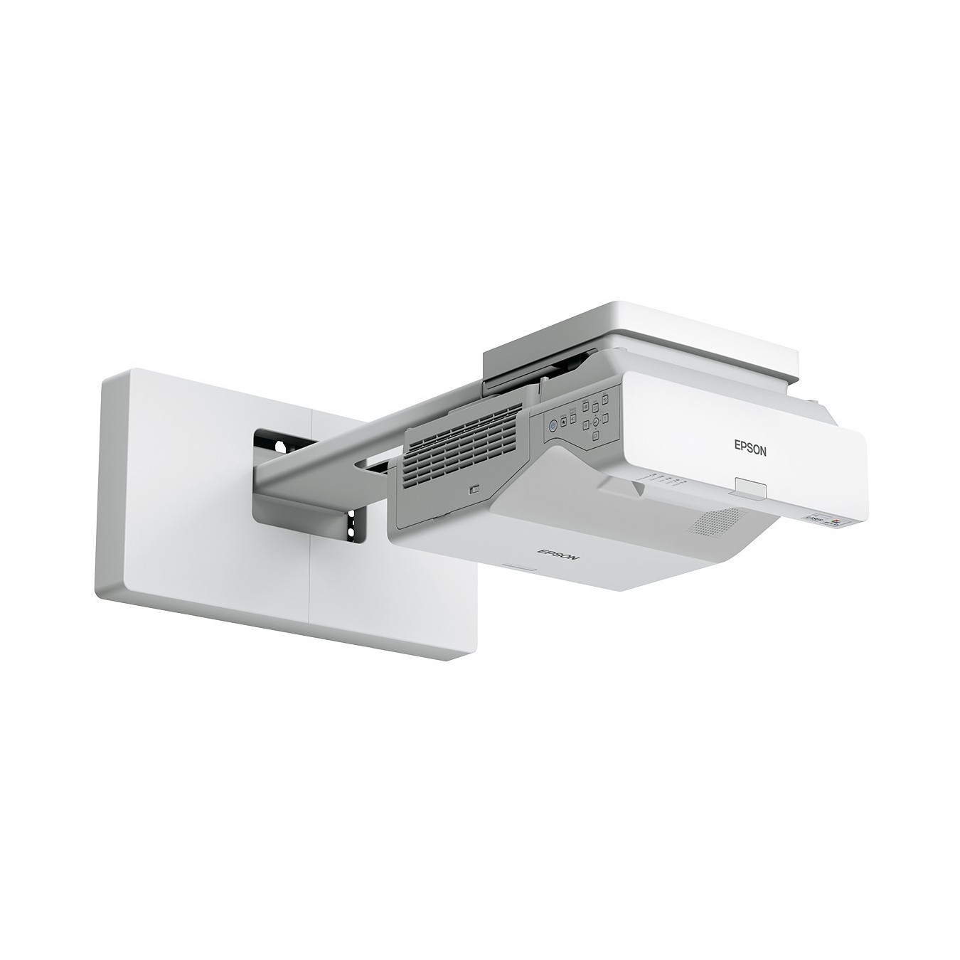 EPSON - EB-770F - (1920x1080) 3-LCD Laser 4100-Lumen 16:9 HDMI VGA composite video USB Wi-Fi Speaker Full HD White