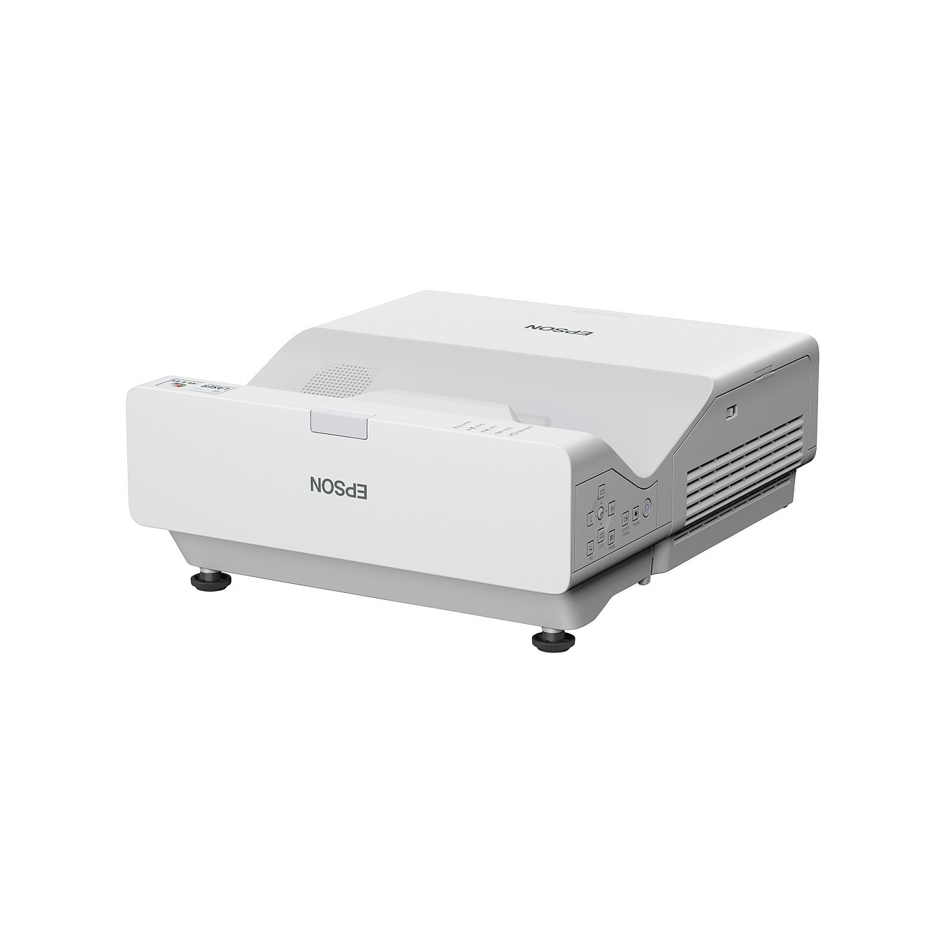 EPSON - EB-770F - (1920x1080) 3-LCD Laser 4100-Lumen 16:9 HDMI VGA composite video USB Wi-Fi Speaker Full HD White