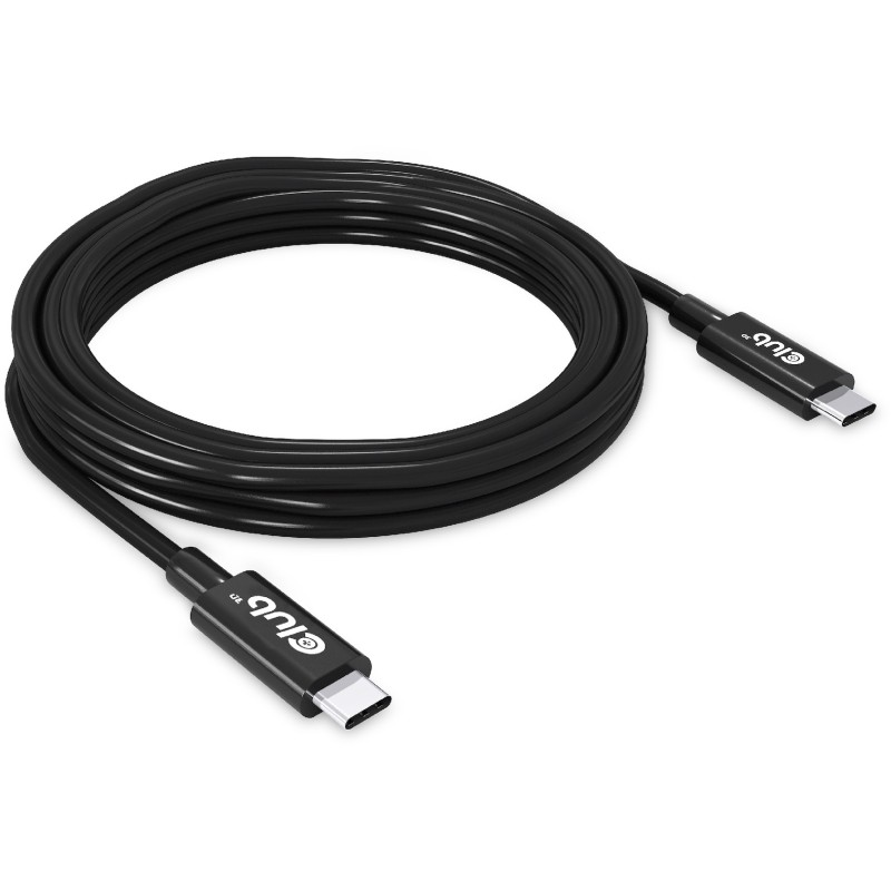 Buy Club3D USB 4 Type-C Cable - PD 240W 8K 40Gbps 3m St St in Cyprus, Nicosia, Limassol, Larnaka, Pafos