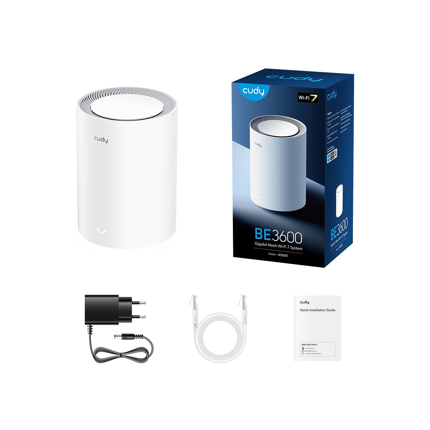 Cudy Mesh Solution - BE3600 - Wi-Fi 7 Mesh Solution — Buy in Cyprus with Fast Delivery