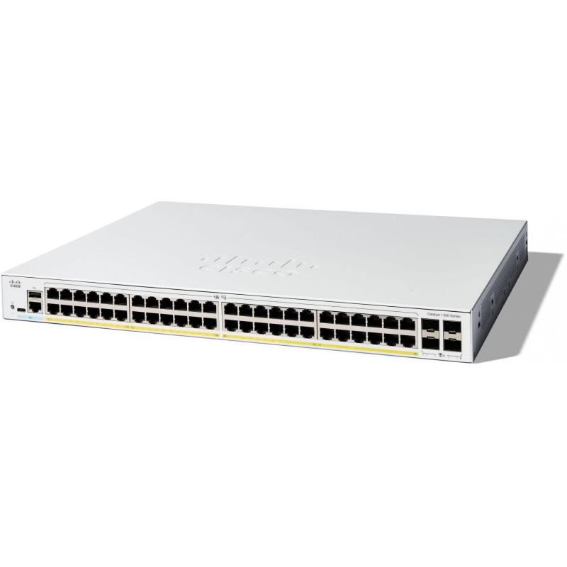 Buy Cisco GSwitch 48+4P Catalyst - 1300-48P-4X - PoE+ SFP+ M RM in Cyprus, Nicosia, Limassol, Larnaka, Pafos